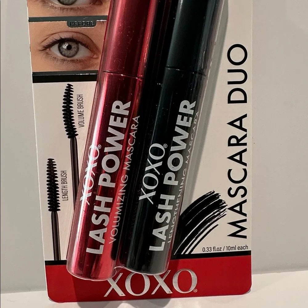 XOXO Limitless Length Lash Power 2 Piece Very Black Mascara.